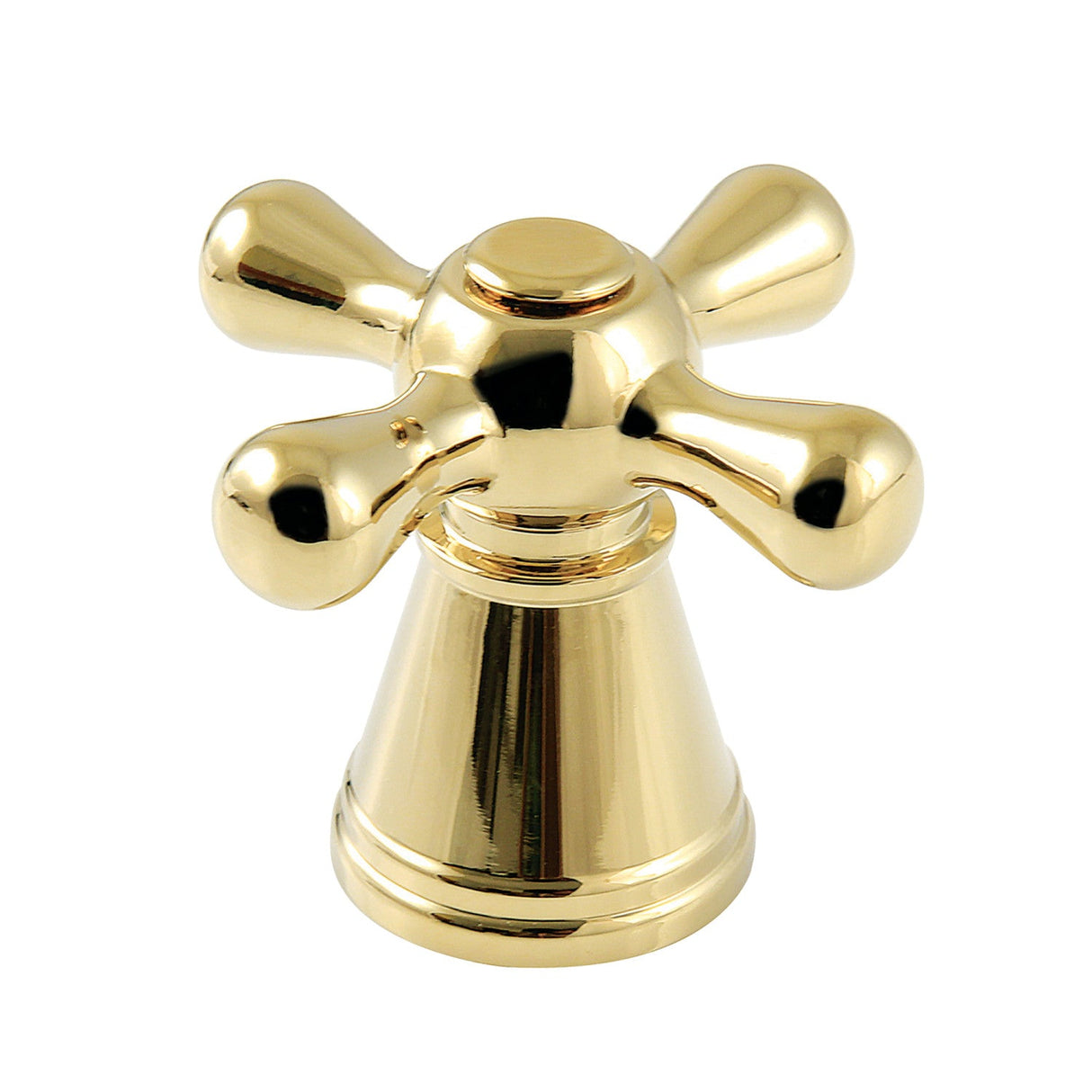 FSCDH1972AAX Metal Cross Diverter Handle, Polished Brass