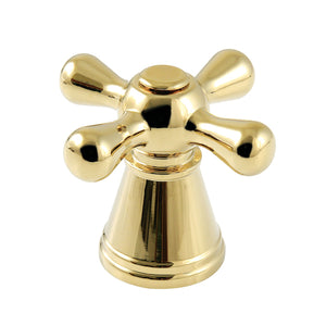 FSCDH1972AAX Metal Cross Diverter Handle, Polished Brass