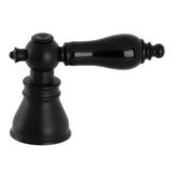 FSCH1970AKLC Cold Porcelain Lever Handle, Matte Black