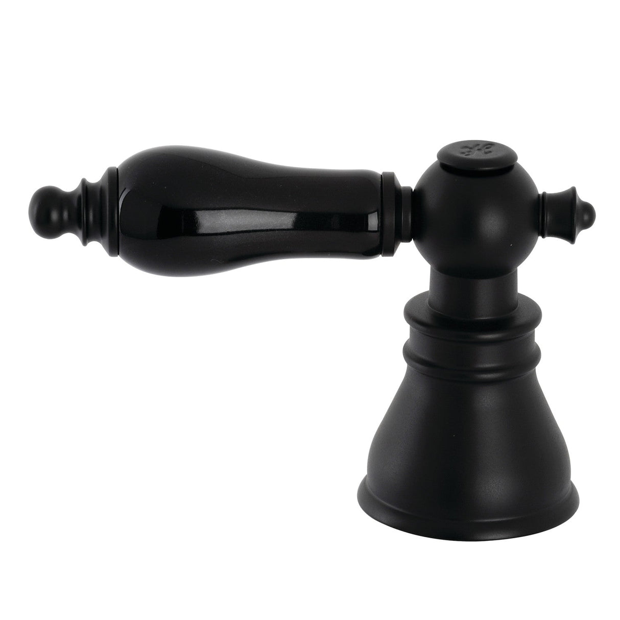 FSCH1970AKLH Hot Porcelain Lever Handle, Matte Black