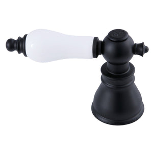 American Patriot FSCH1970APLH Hot Porcelain Lever Handle, Matte Black