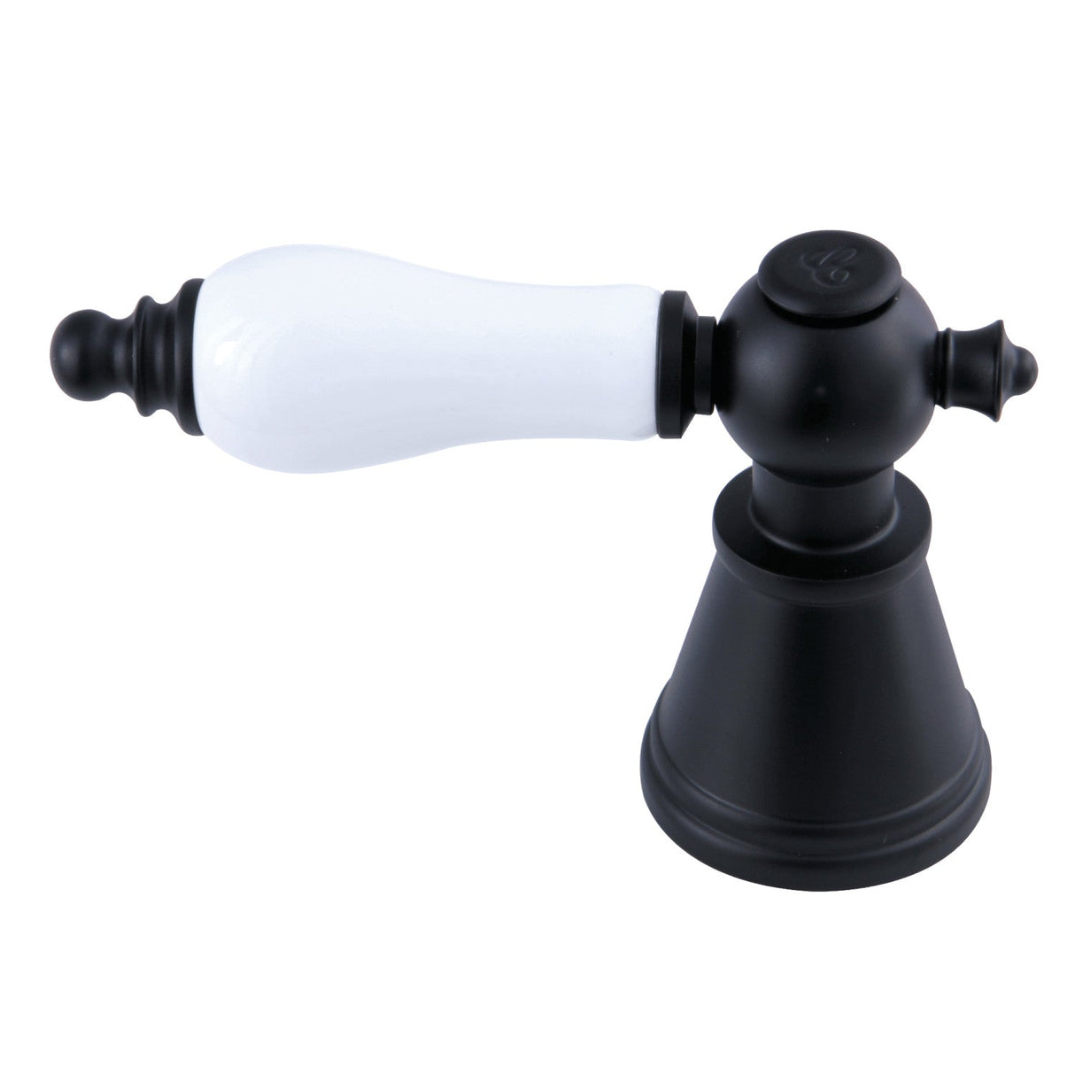 English Classic FSCH1970PLC Cold Porcelain Lever Handle, Matte Black