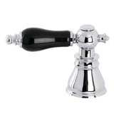 FSCH1971AKLH Hot Porcelain Lever Handle, Polished Chrome