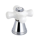 FSCH1971APXC Cold Porcelain Cross Handle, Polished Chrome