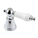 FSCH1971PLC Cold Porcelain Lever Handle, Polished Chrome