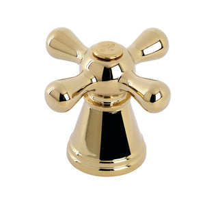 FSCH1972AAXH Hot Metal Cross Handle, Polished Brass