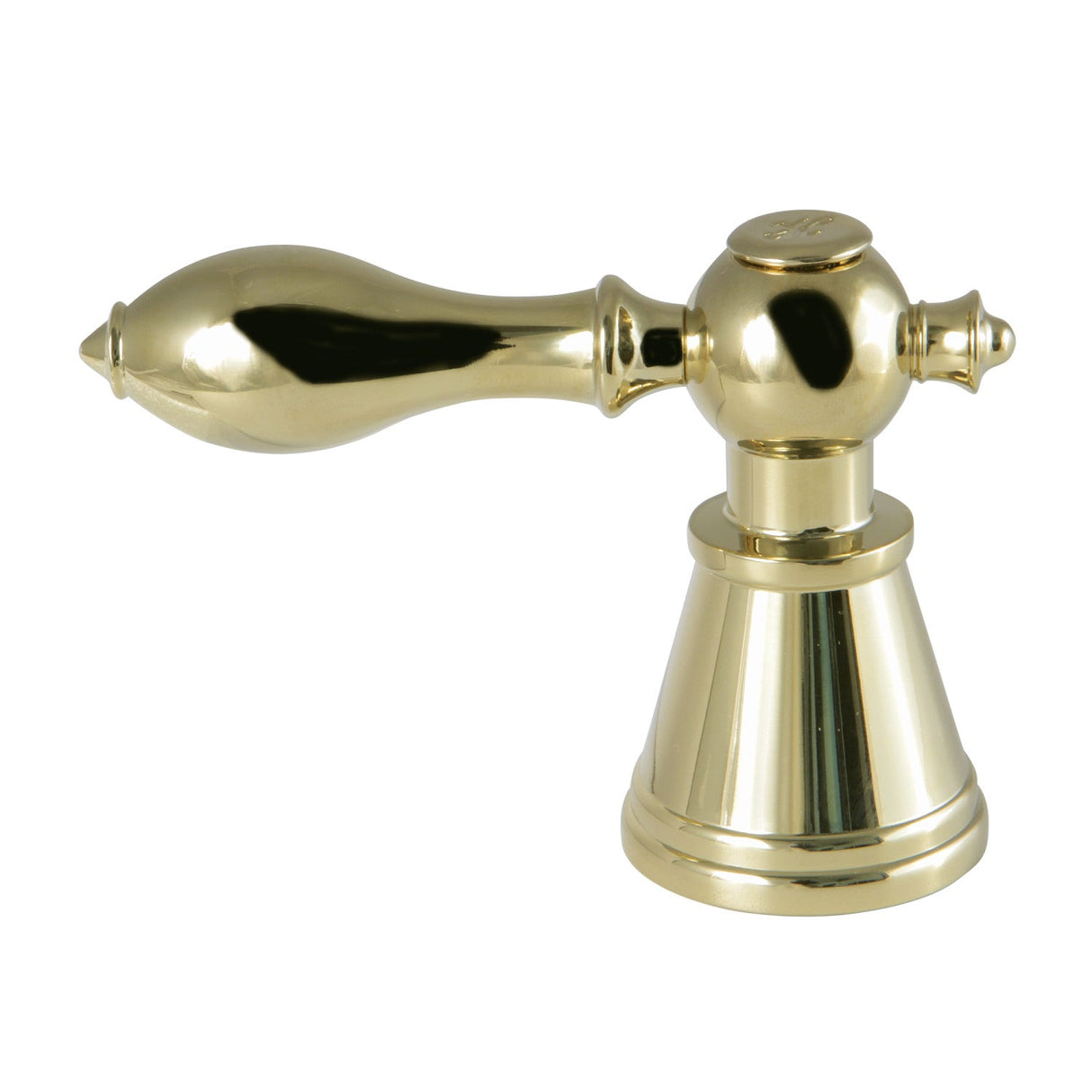 English Vintage FSCH1972ALH Hot Metal Lever Handle, Polished Brass