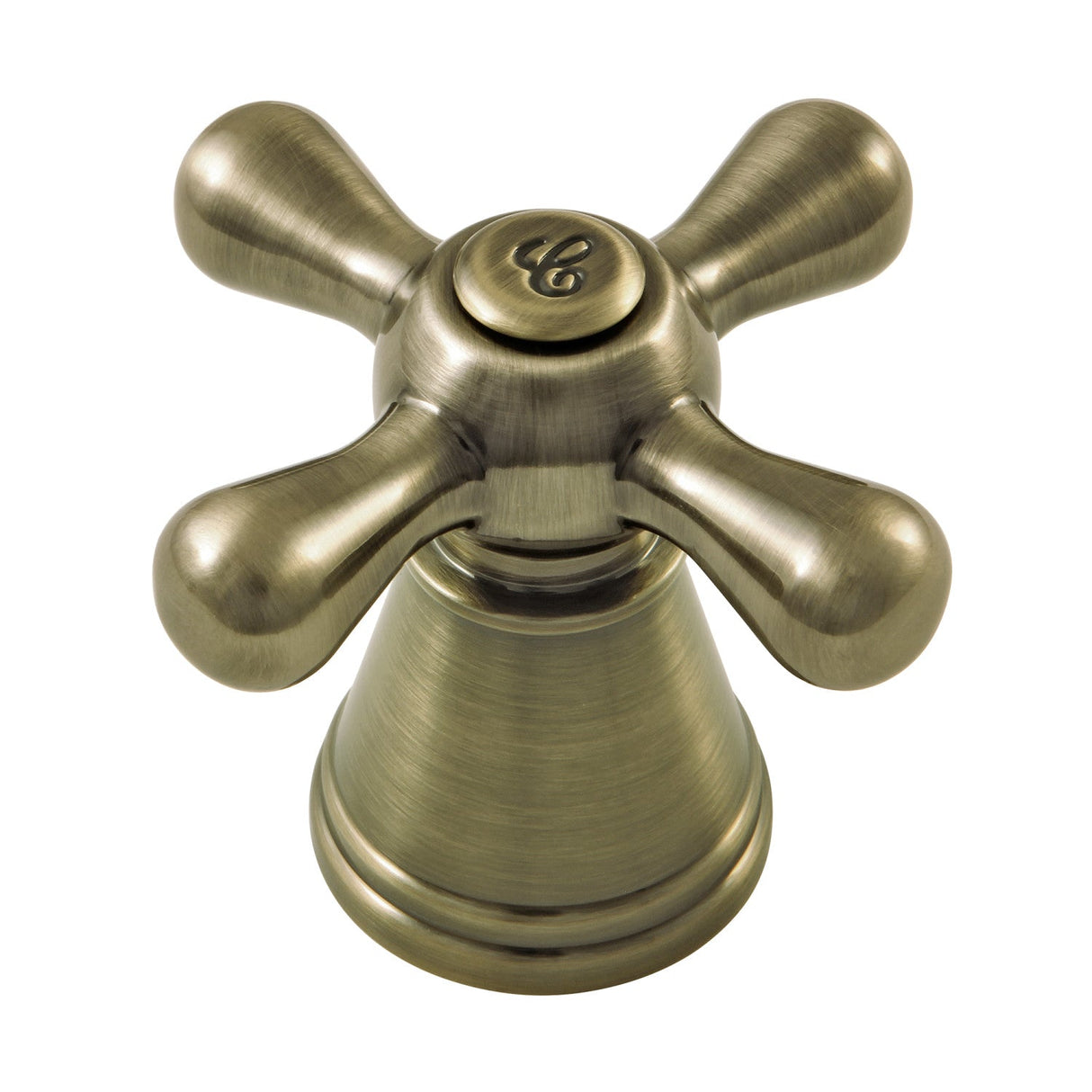 FSCH19733AAXC Cold Metal Cross Handle, Antique Brass