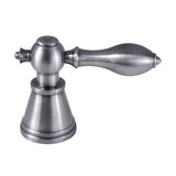 English Vintage FSCH1974ALC Cold Metal Lever Handle, Black Stainless