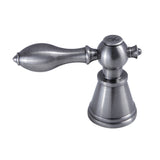 English Vintage FSCH1974ALH Hot Metal Lever Handle, Black Stainless