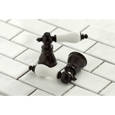 American Patriot FSCH1975APLC Cold Porcelain Lever Handle, Oil Rubbed Bronze