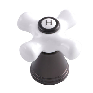 FSCH1975APXH Hot Porcelain Cross Handle, Oil Rubbed Bronze