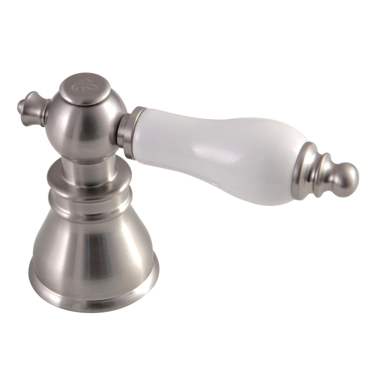 American Patriot FSCH1978APLC Cold Porcelain Lever Handle, Brushed Nickel