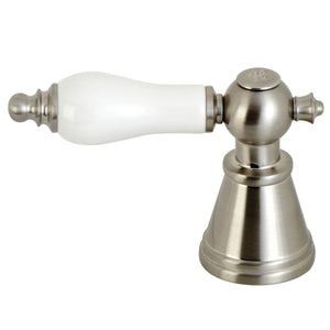 FSCH1978PLH Hot Porcelain Lever Handle, Brushed Nickel