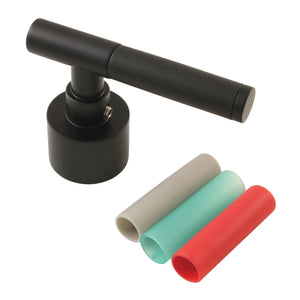 Kaiser FSCH8920CKL Brass Lever Handle, D Type, Matte Black