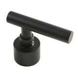 Manhattan FSCH8920CML Brass Lever Handle, D Type, Matte Black