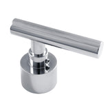 Manhattan FSCH8921CML Brass Lever Handle, D Type, Polished Chrome