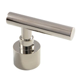 Manhattan FSCH8929CML Brass Lever Handle, D Type, Polished Nickel