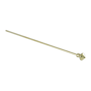 NuvoFusion FSCPR1972 Brass Pop-Up Rod, Polished Brass