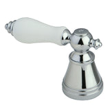 FSH7611PLH Hot Porcelain Lever Handle, Polished Chrome