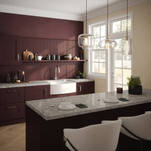 Gherdy 33" Fireclay Apron-Front Sink