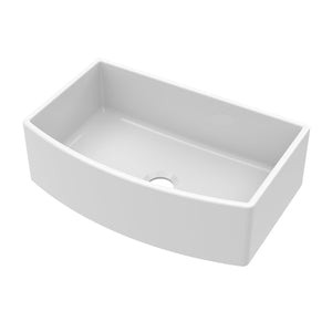 Gherdy 33" Fireclay Apron-Front Sink