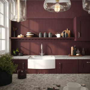 Gherdy 33" Fireclay Apron-Front Sink