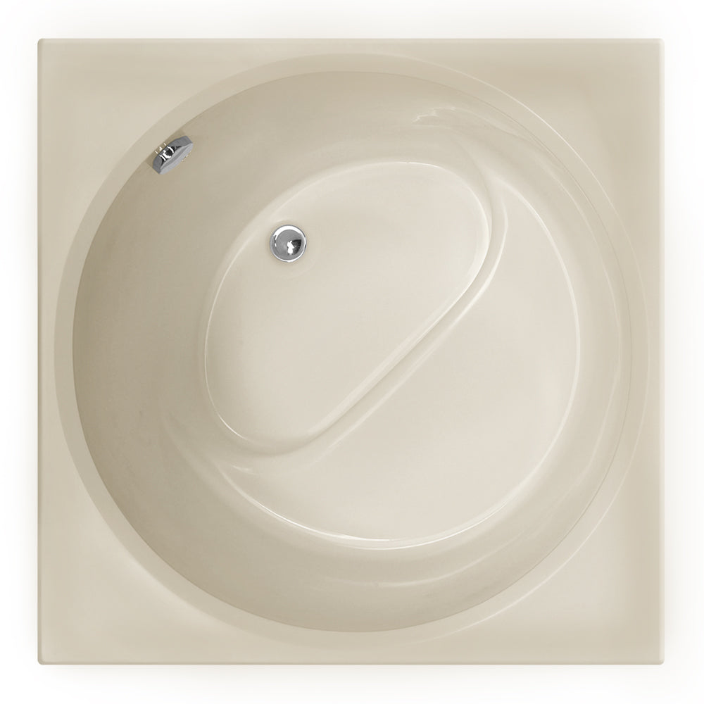 Hydro Systems FUJ4040GTO-ALM FUJI 4040 GC TUB ONLY-ALMOND