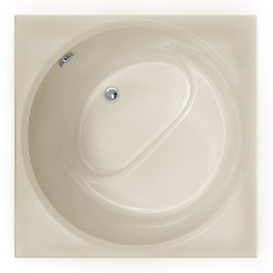 Hydro Systems FUJ4040GTO-ALM FUJI 4040 GC TUB ONLY-ALMOND
