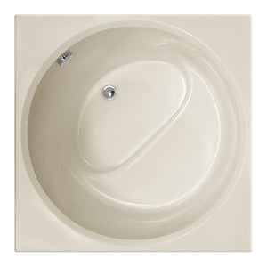 Hydro Systems FUJ4040GTO-BIS FUJI 4040 GC TUB ONLY-BISCUIT
