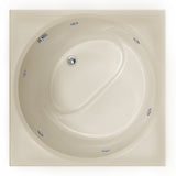 Hydro Systems FUJ4040GWP-ALM FUJI 4040 GC W/WHIRLPOOL SYSTEM-ALMOND