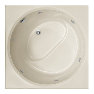 Hydro Systems FUJ4040GWP-BIS FUJI 4040 GC W/WHIRLPOOL SYSTEM-BISCUIT