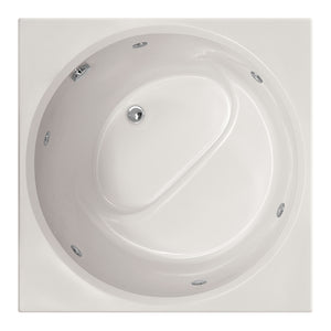 Hydro Systems FUJ4040GWP-WHI FUJI 4040 GC W/WHIRLPOOL SYSTEM-WHITE
