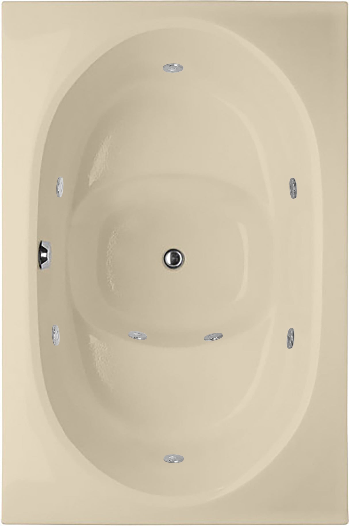 Hydro Systems FUJ6040ACO-BON FUJI 6040 AC W/COMBO SYSTEM-BONE