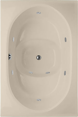 Hydro Systems FUJ6040GCO-ALM FUJI 6040 GC W/COMBO SYSTEM-ALMOND