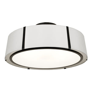 Fulton 6 Light Matte Black Semi Flush Mount FUL-907-BK_CEILING
