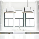 Fulton 6 Light Matte Black Chandelier FUL-907-BK