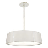 Fulton 6 Light Matte Black Chandelier FUL-907-BK