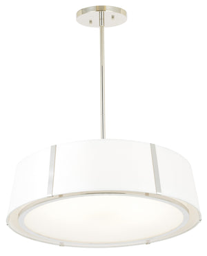 Fulton 6 Light Matte Black Chandelier FUL-907-BK