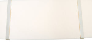 Fulton 6 Light Matte Black Chandelier FUL-907-BK