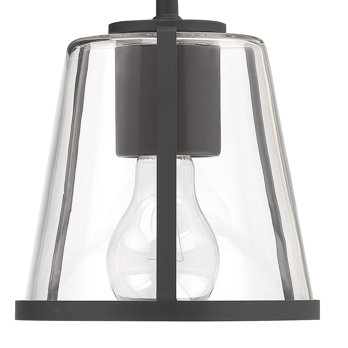 Fulton 1 Light Black Bathroom Vanity FUL-911-BK
