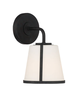 Fulton 1 Light Black Bathroom Vanity FUL-911-BK