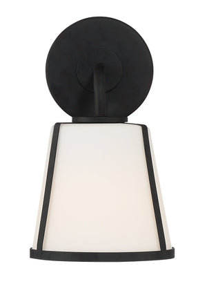 Fulton 1 Light Black Bathroom Vanity FUL-911-BK