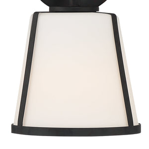 Fulton 1 Light Black Bathroom Vanity FUL-911-BK