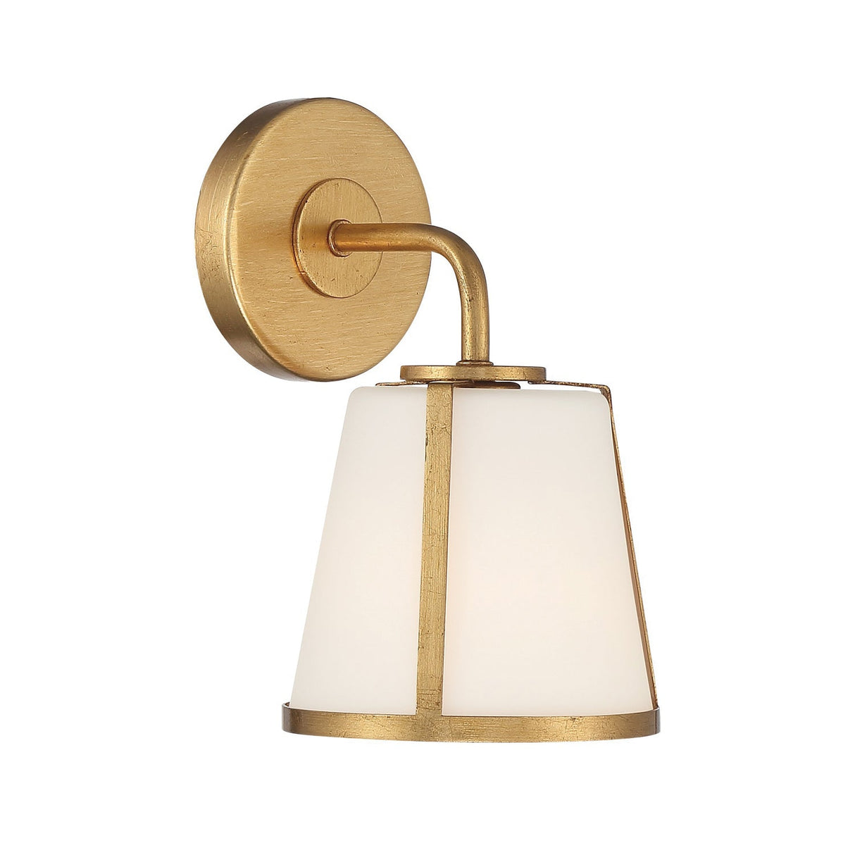 Fulton 1 Light Antique Gold Bathroom Vanity FUL-911-GA