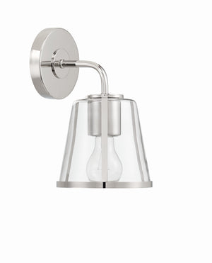 Fulton 1 Light Black Bathroom Vanity FUL-911-BK