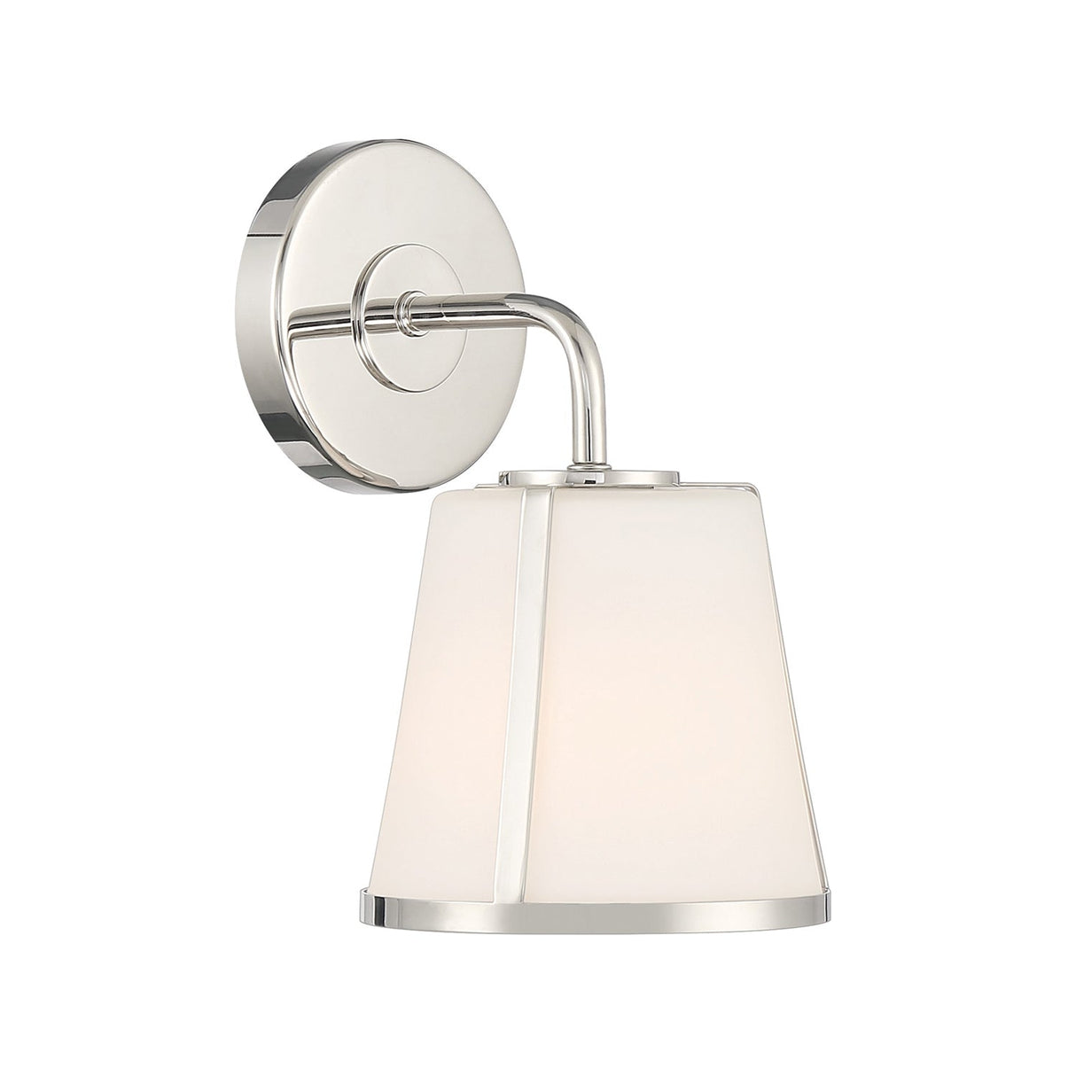 Fulton 1 Light Polished Nickel Bathroom Vanity FUL-911-PN