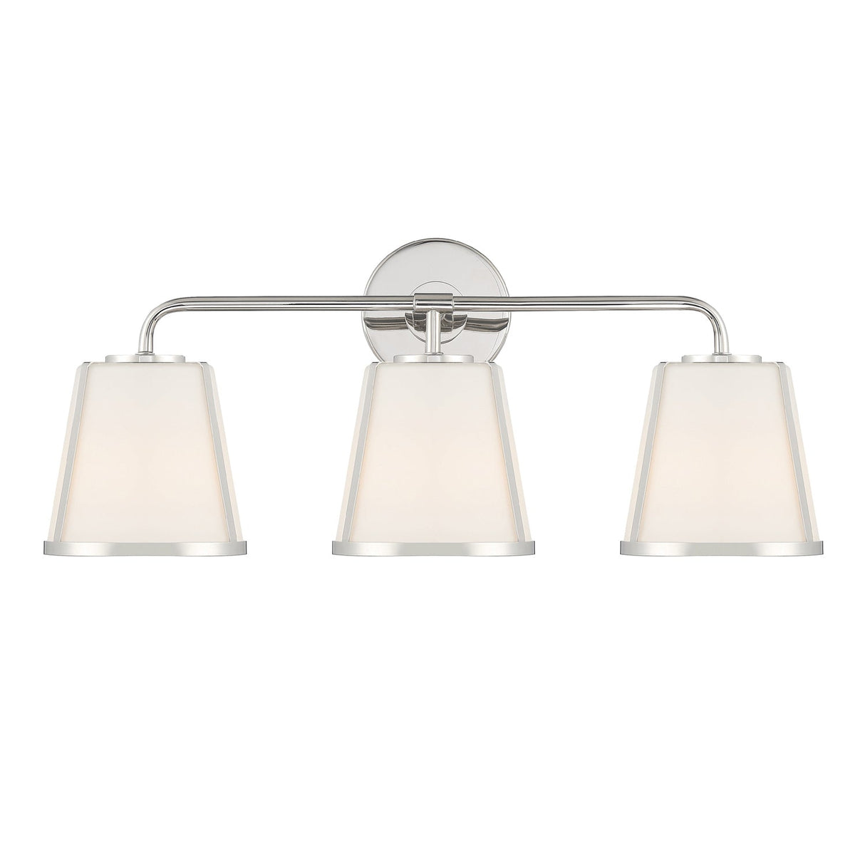 Fulton 3 Light Polished Nickel Bathroom Vanity FUL-913-PN