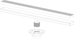 Infinity Drain FXAS 6560 60" Complete Kit for FXAS 65