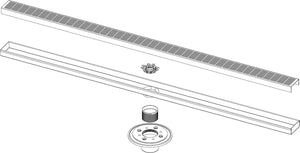 Infinity Drain FXIG 6542 42" Complete Kit for FXIG 65
